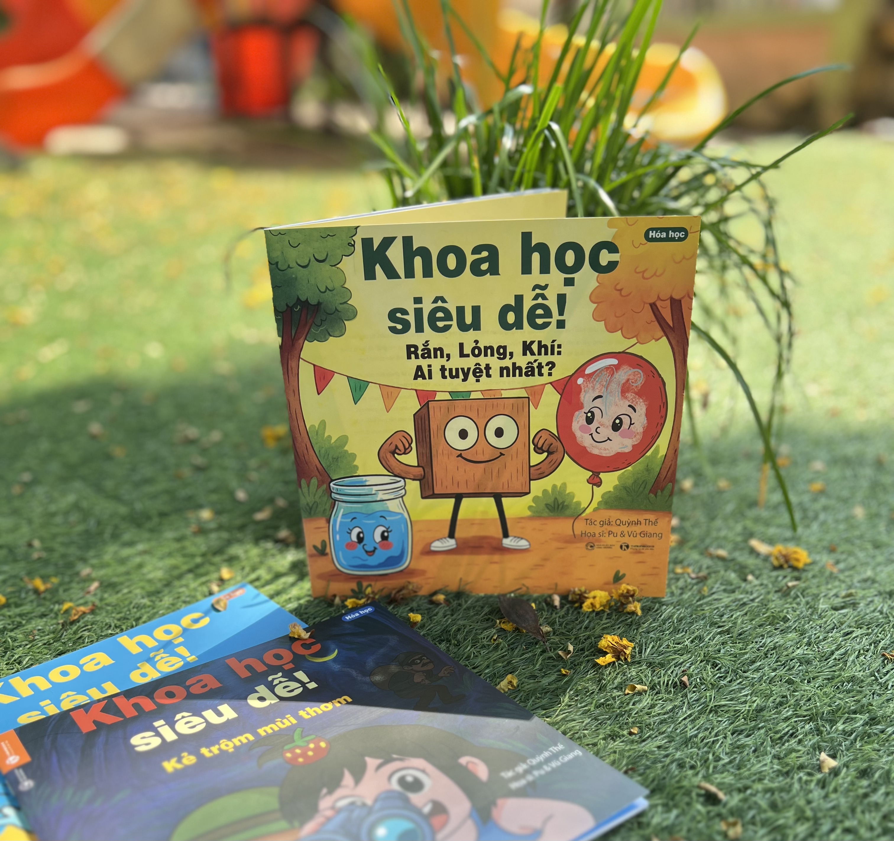 Khoa học siêu dễ - Tập 1 - Rắn, Lỏng, Khí: Ai tuyệt nhất?